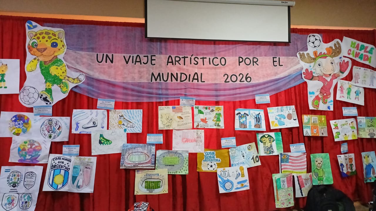 Estudiantes de ECE San Luis participando en producciones y trabajos áulicos integrados durante el primer trimestre.